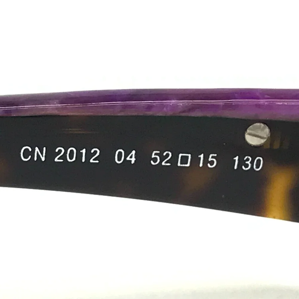Costume National Eyeglasses Frames CN 2012 04 Purple Tortoise Full Rim 52-15-130
